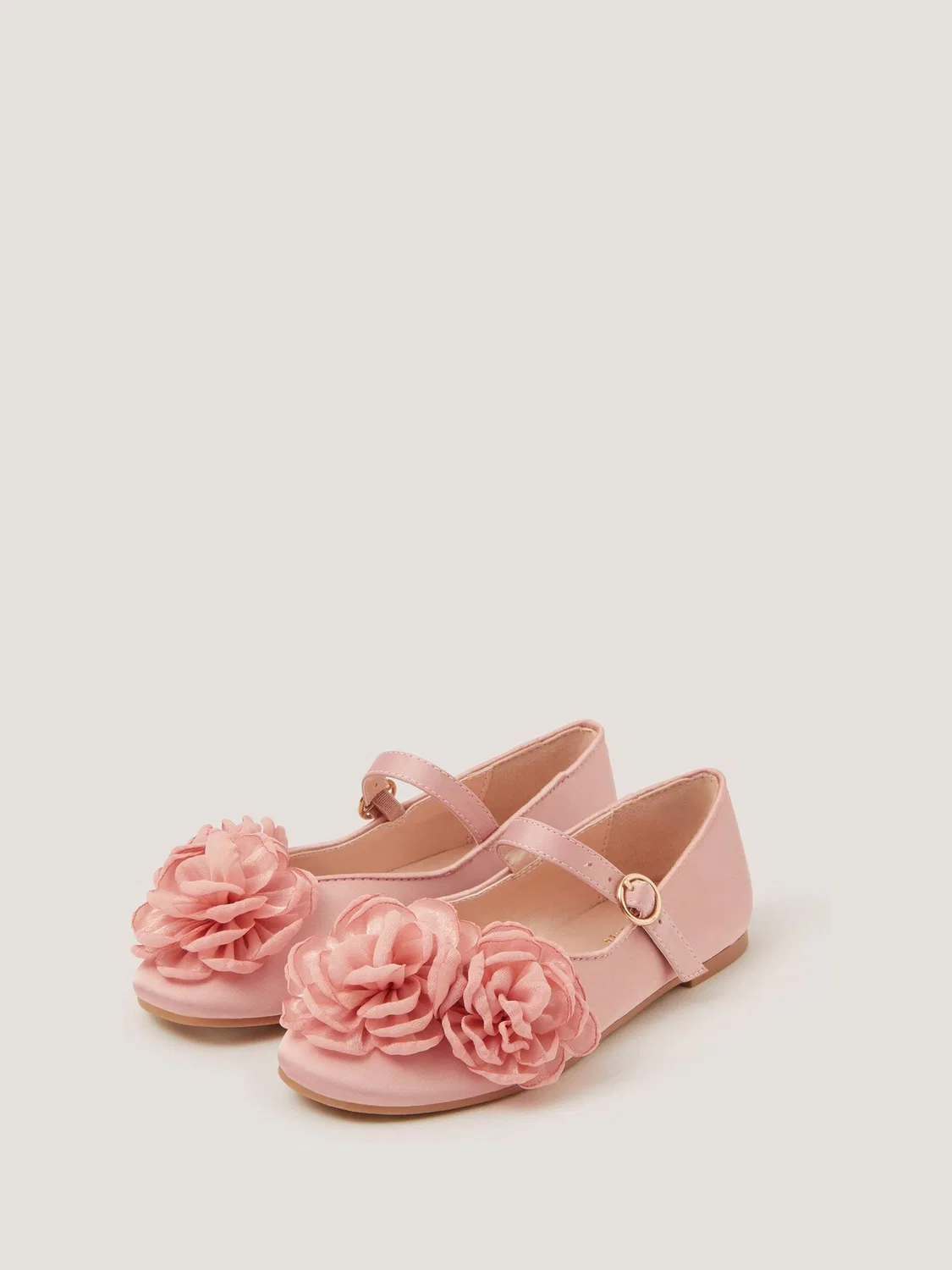 Балетки Monsoon Pink Corsage Mary Jane, розовый — фото 2