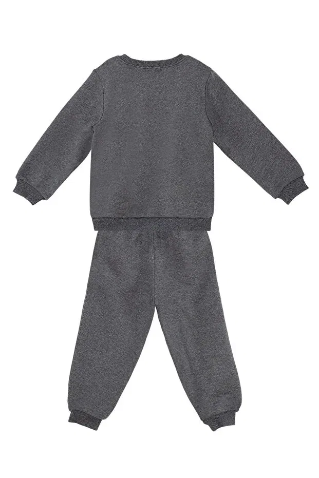 Детский спортивный комплект для мальчиков с вышивкой Denokids, Gray — фото 4