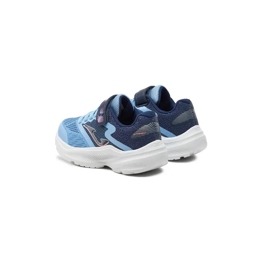 Детские спортивные кроссовки с принтом Speed Jr 2405 Joma, Бирюзовый — фото 2