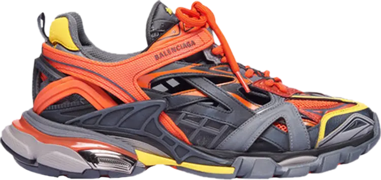 

Кроссовки Balenciaga Track 2 Trainer Orange Black, оранжевый