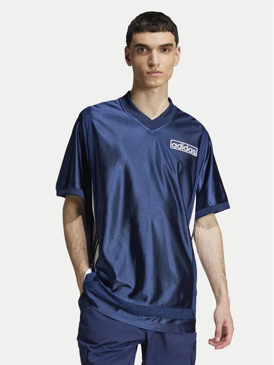 Футболка loose fit Adibreak Adidas, темно-синий
