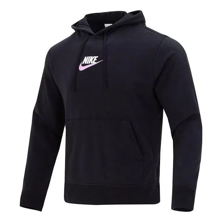 Худи с капюшоном из футера Club French Terry Nike, черный