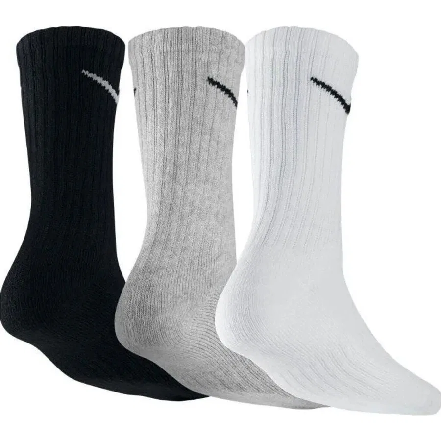 Комплект спортивных носков Nike Sx4508-965 3Ppk Value Cotton, 46-50 — фото 2