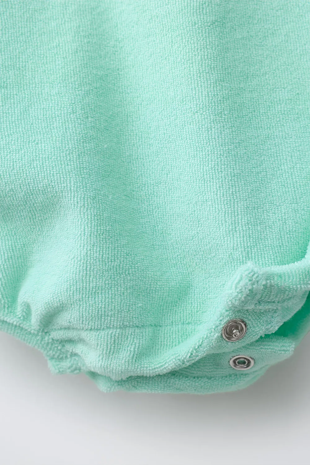 Комбинезон из контрастной махровой ткани ZARA, Washed Green — фото 4