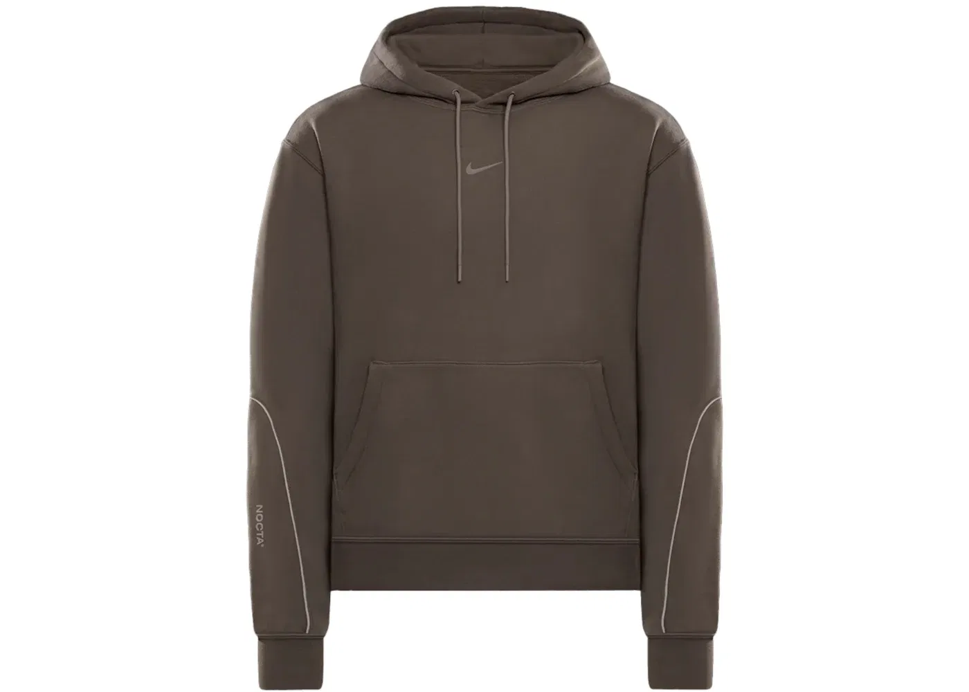 Мужская толстовка с капюшоном из футера Nike x NOCTA Fleece CS Hoodie, Olive Grey