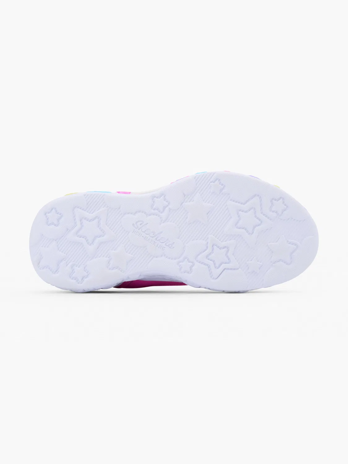 Детские кроссовки со светодиодами Skechers ETERNAL HEARTLIGHTS, розовый — фото 4