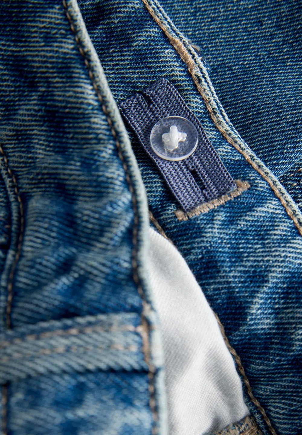 Jjialex jjcarpenter at 233 jnr unisex - джинсы свободного кроя Jack & Jones Junior, Blue Denim — фото 4