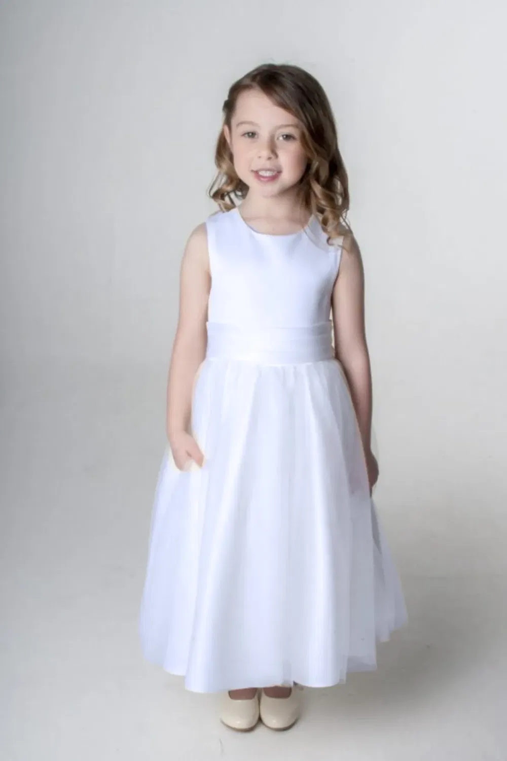 Детское платье для девочек Betsy Uk Flower Girl Boutique, White — фото 2