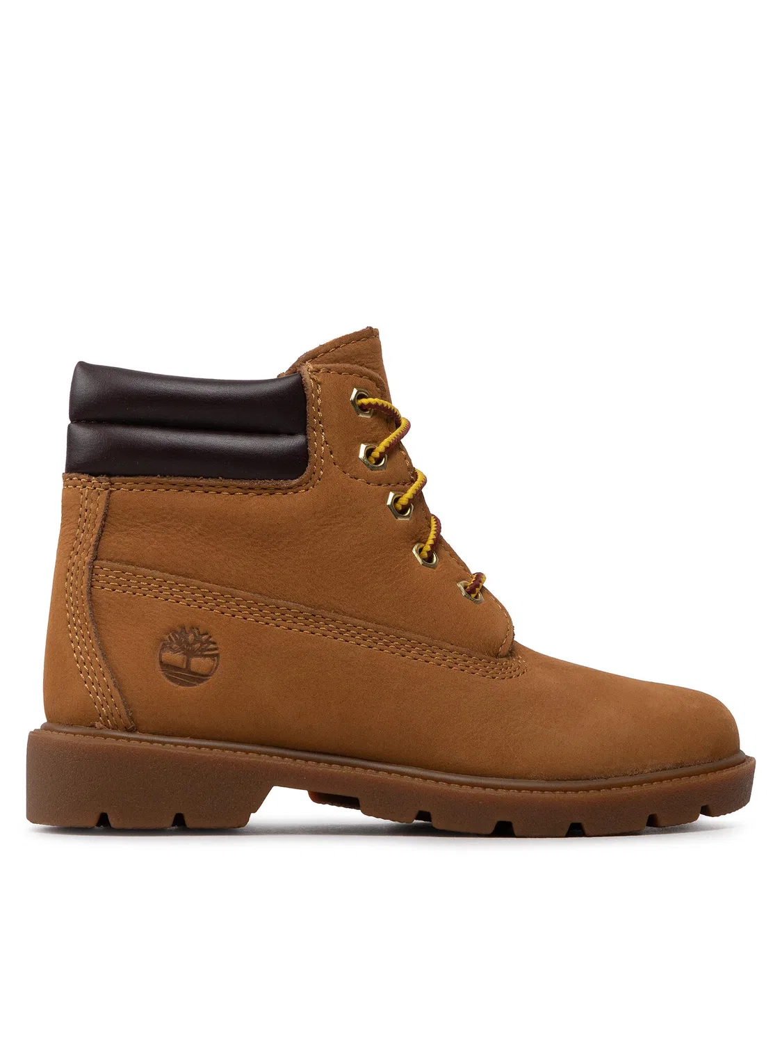 Ботильоны на шнуровке для мальчика Water Resistant Basic Timberland, коричневый