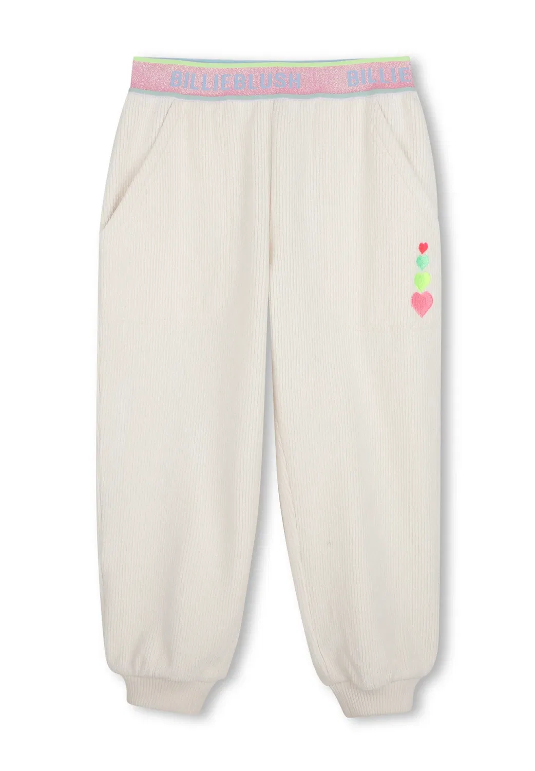 Брюки-Спортивные штаны Pantalon для детей и подростков Billieblush, Ivory