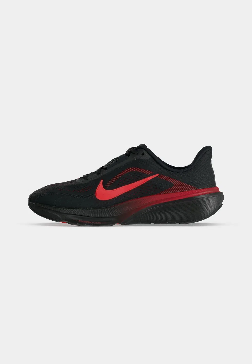 Кроссовки Air Zoom Pegasus 42 унисекс - для бега по улицам Nike Performance, Black/Bright Crimson/University Red/Wolf Grey — фото 2