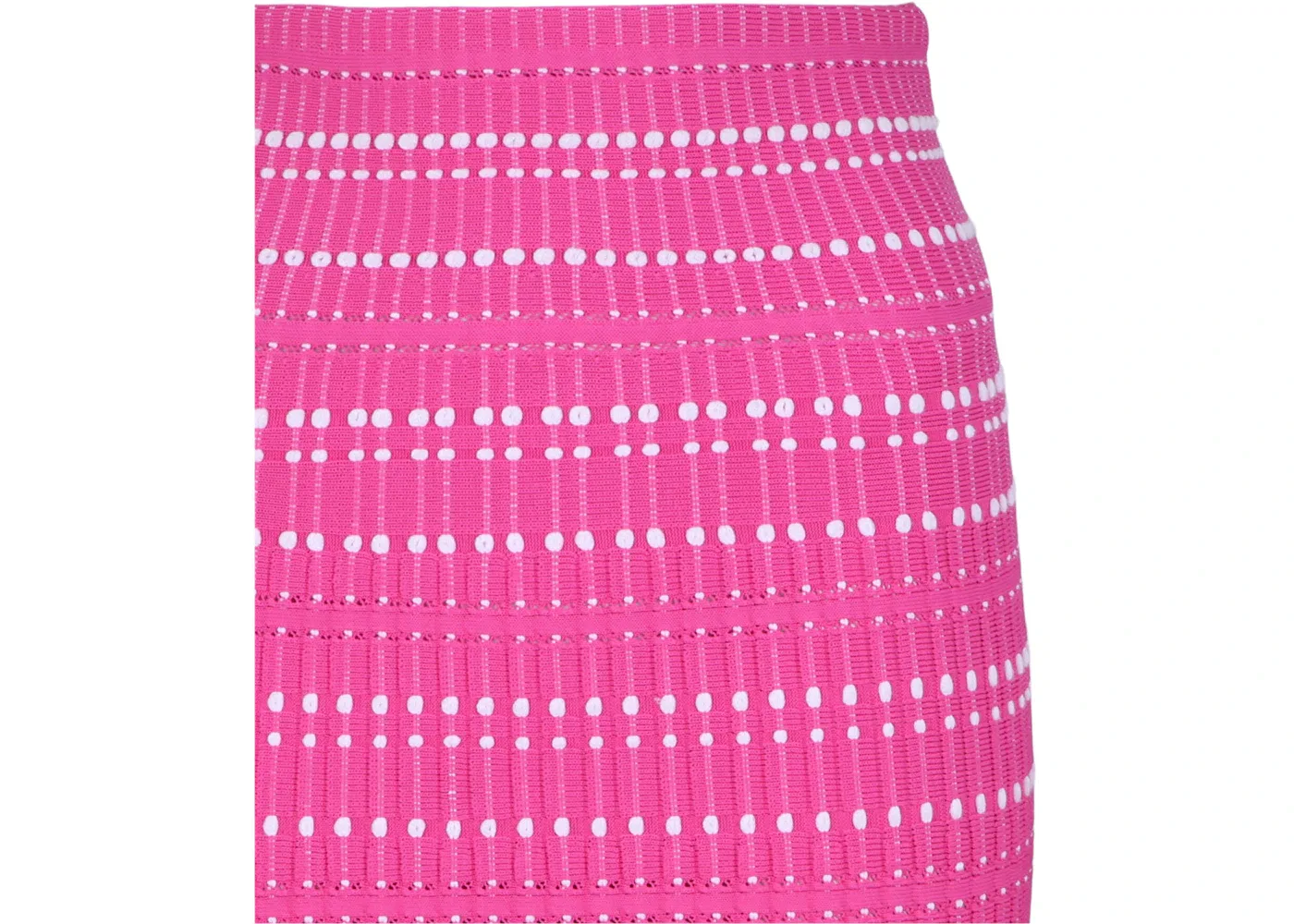 Женская юбка-карандаш с высокой посадкой Skirt Alexander McQueen, Pink White — фото 3