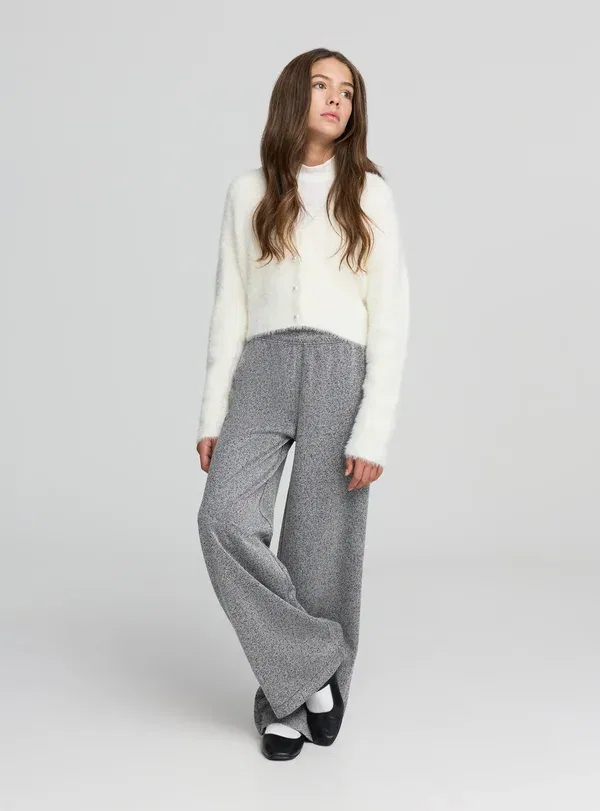 Кардиган вязаный Cardigan Terranova, Bianco Lana, белый