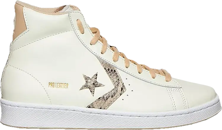 

Кроссовки Converse Pro Leather High Snakeskin, кремовый, Бежевый, Кроссовки Converse Pro Leather High Snakeskin, кремовый