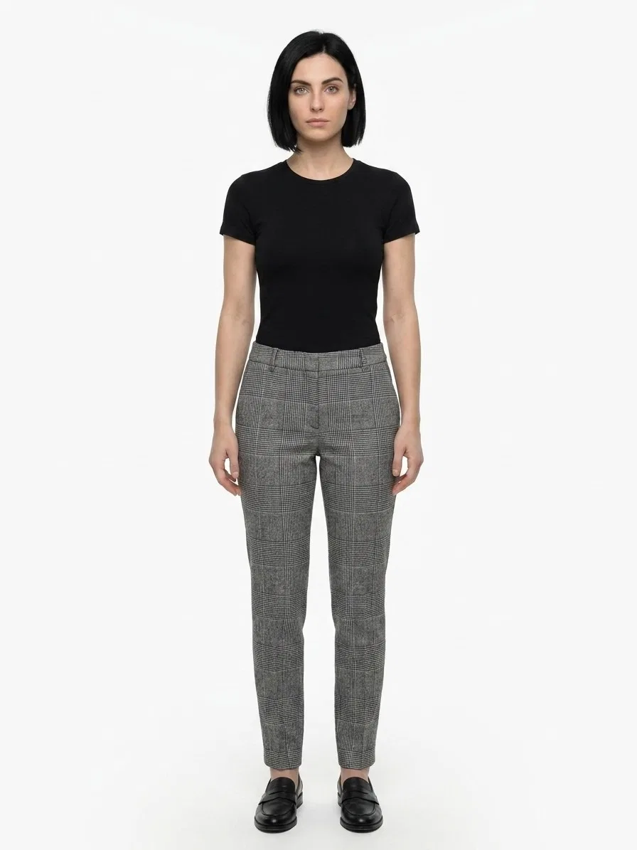 Женские брюки с эластаном Dolce & Gabbana, Gray