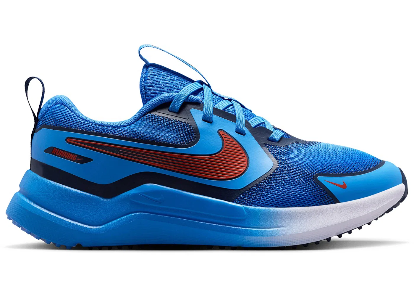 Детские кроссовки для мальчиков Nike Cosmic Runner Nike, Blue Crystal/Midnight Navy/Picante Red