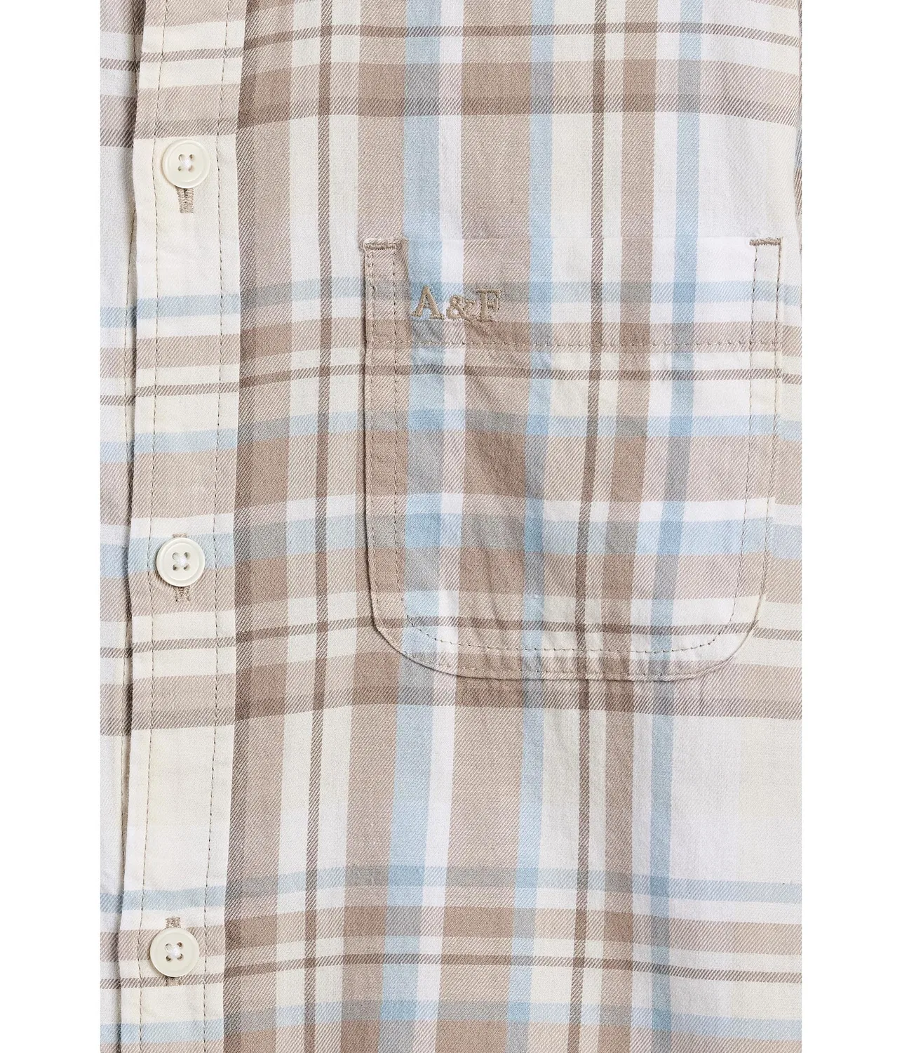 Рубашка свободного кроя из тканого материала (для детей постарше) Abercrombie Kids, Orchid Petal — фото 3