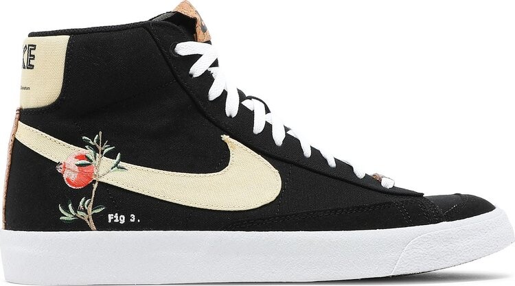 

Кроссовки Nike Blazer Mid '77 'Pomegranate', черный