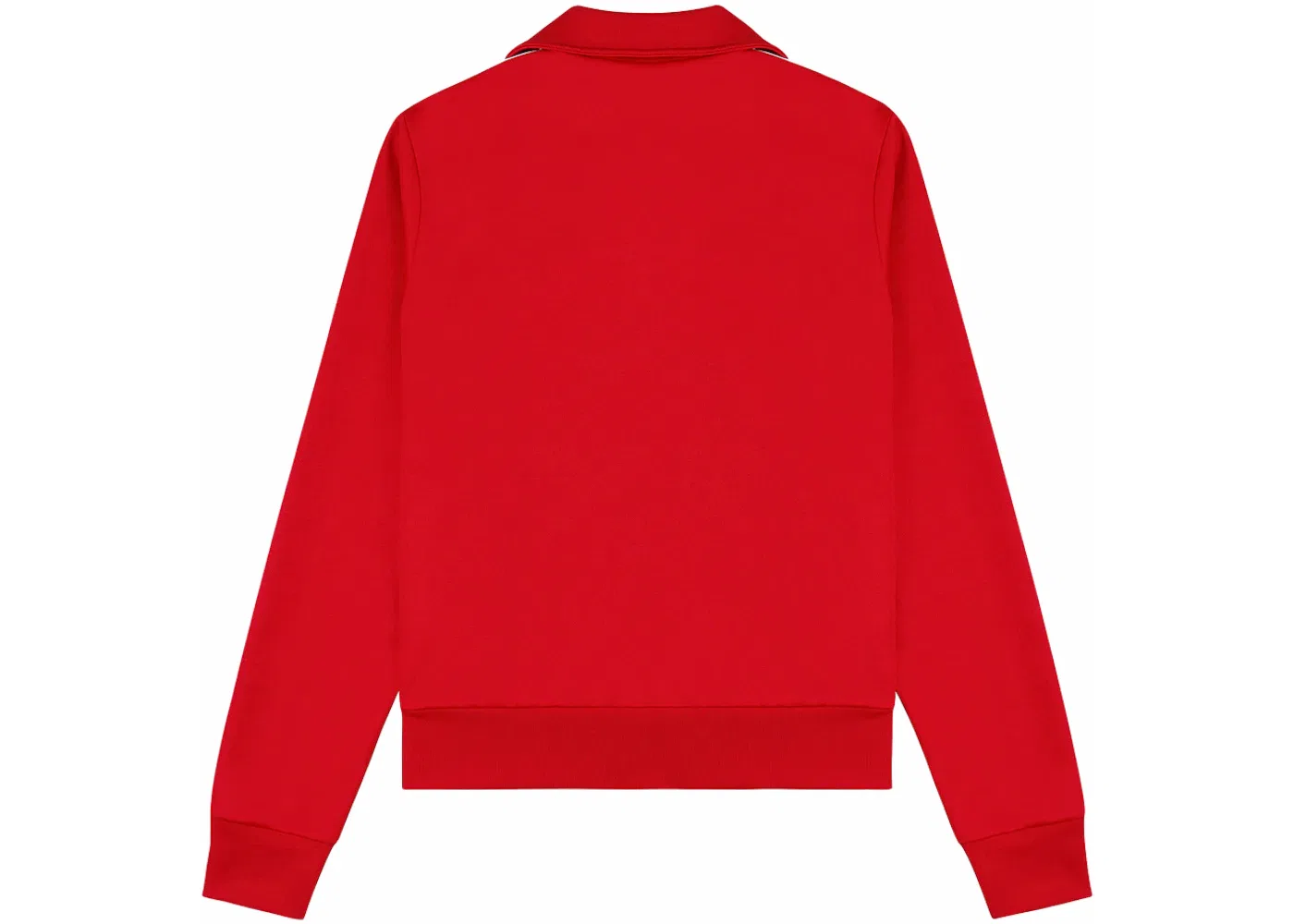 Женская куртка с четверть-застежкой-молнией Adidas, Sports Red/White — фото 2