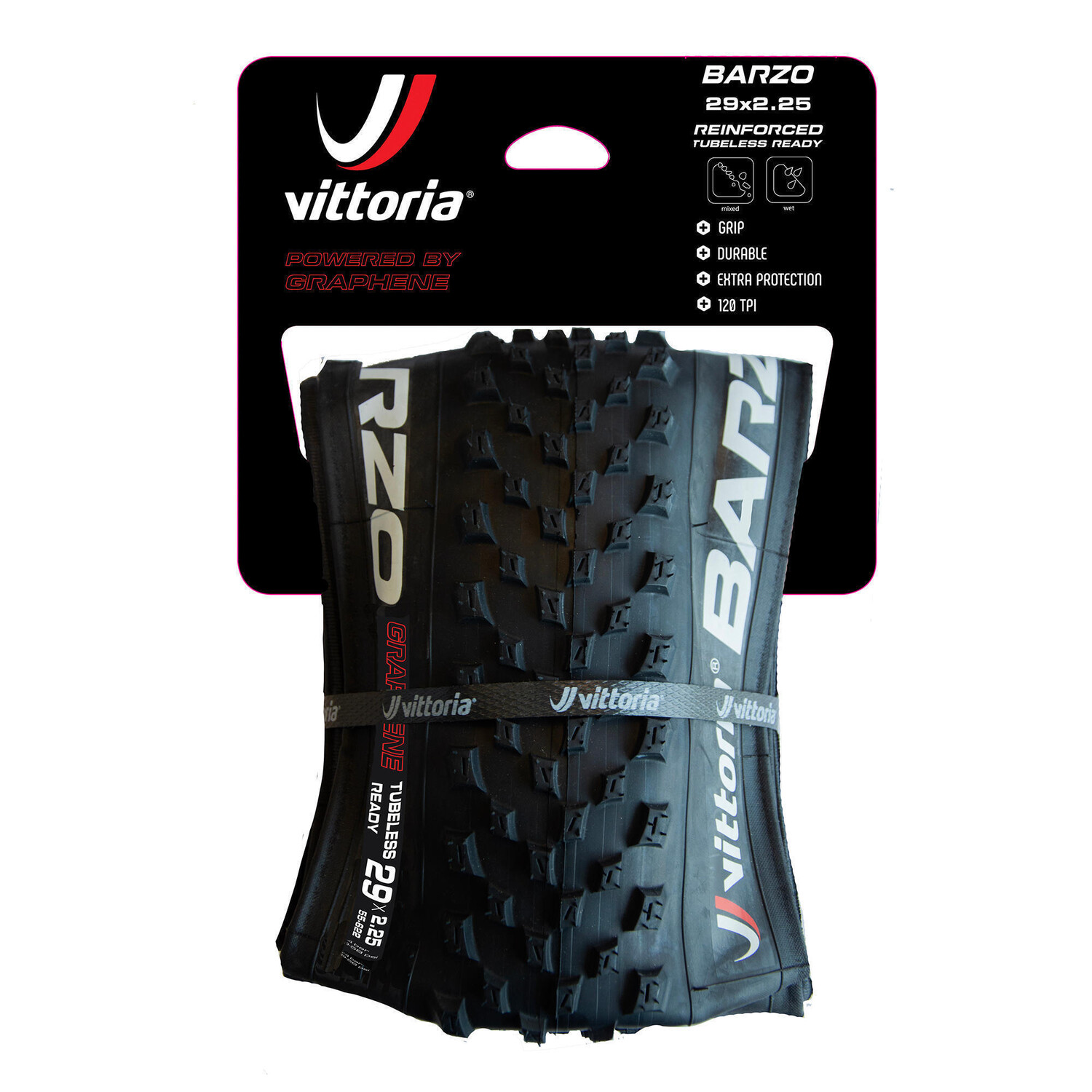 

Складная покрышка MTB Barzo 29×2.25 TLR усиленная VITTORIA