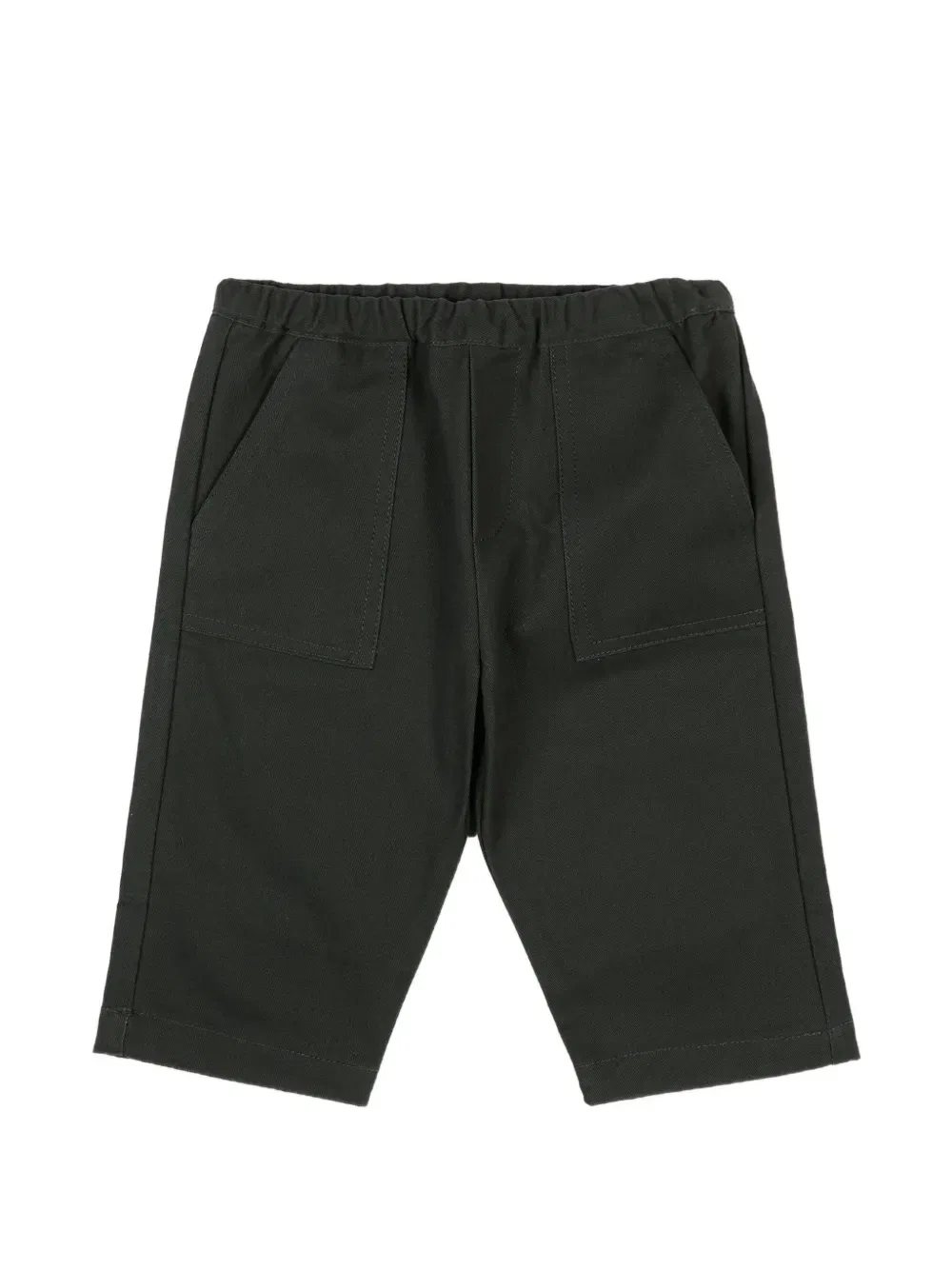 Хлопковые брюки чинос Marni Kids, серый