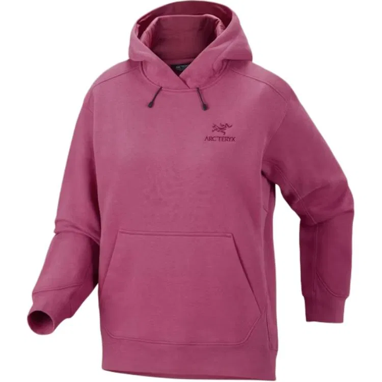 Женский худи с капюшоном и принтом Arcteryx, Light Maple Leaf Red/Lt Renegade