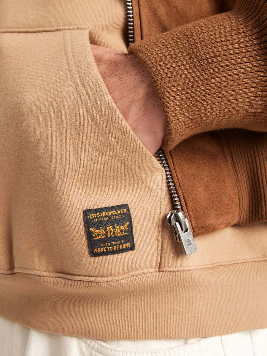 Свитшот LEVI'S "Workwear", цвет brocade — фото 3