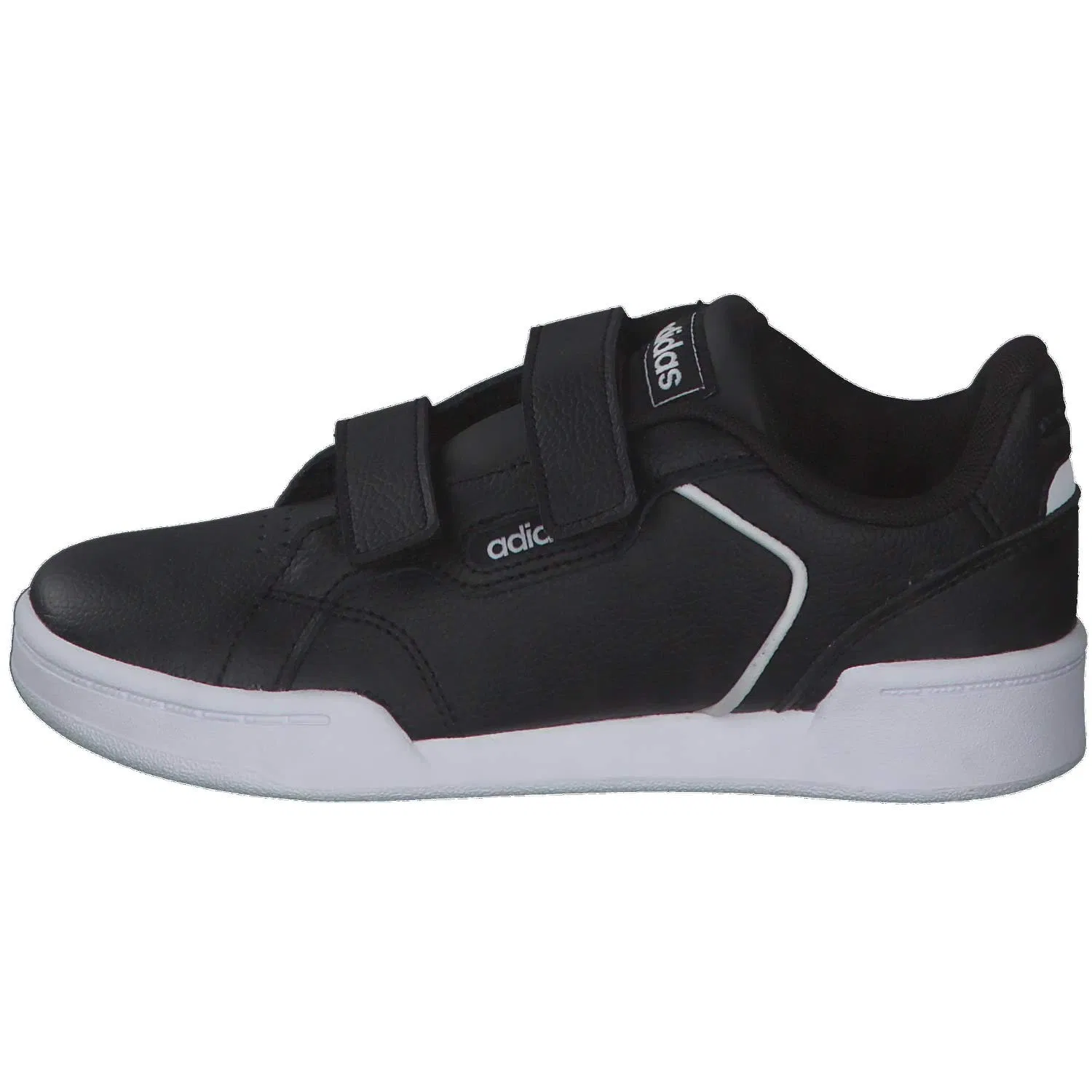 Детские кроссовки для мальчиков с замшевым верхом Roguera C Adidas, Core Black Core Ftwr White — фото 2