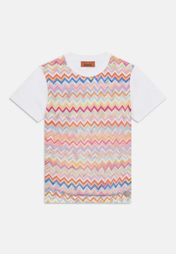 Футболка с принтом Missoni, мультиколор — фото 3