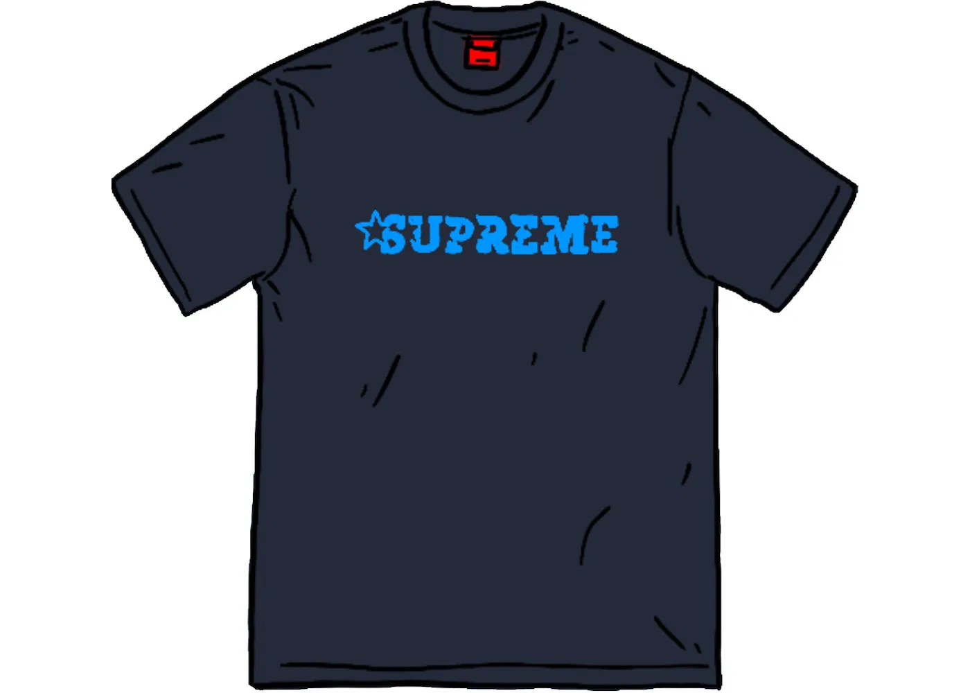 Мужская футболка с принтом S/S Top Supreme, Navy