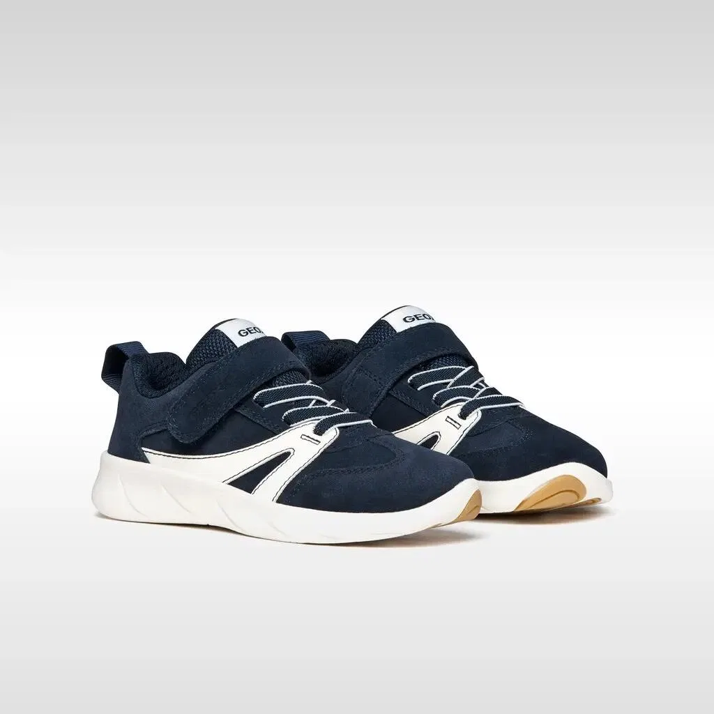 Детские кроссовки Geox Foot-Run, Kosmosblau Weiss — фото 3