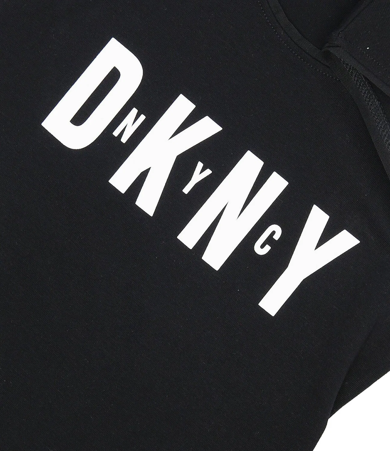 Топ DKNY Kids, черный — фото 3