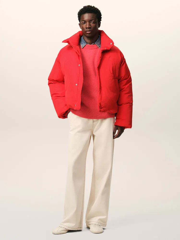 Пуховик Down Jacket AMI PARIS, Red