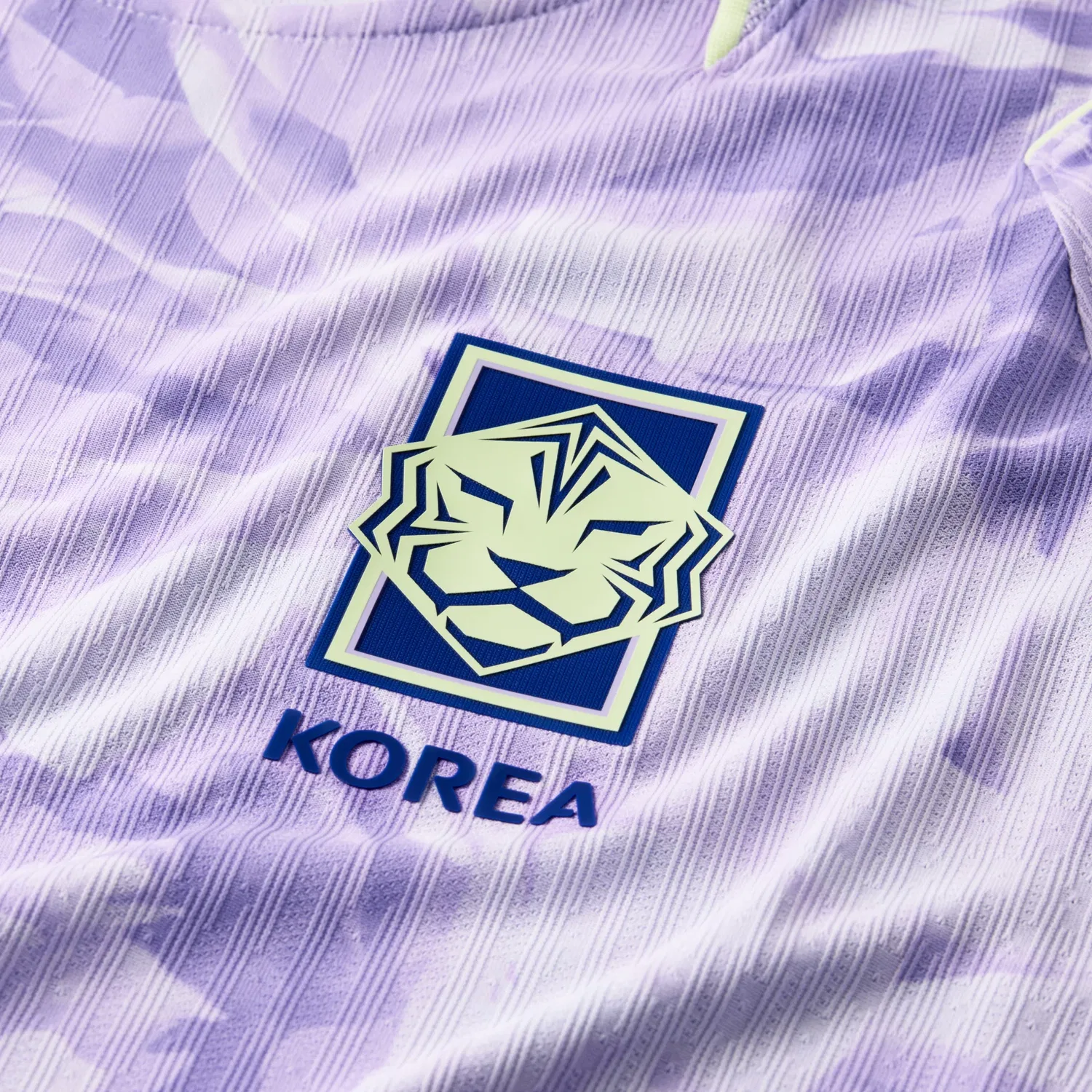Мужская футболка Nike Korea 2026 Match Away Aero-Fit Authentic Jersey, цвет Space Purple — фото 2