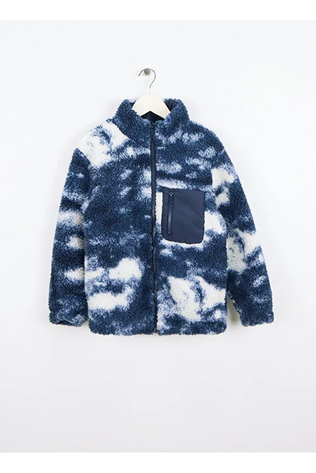 Детское пальто для мальчиков с принтом Name It, Navy Blue