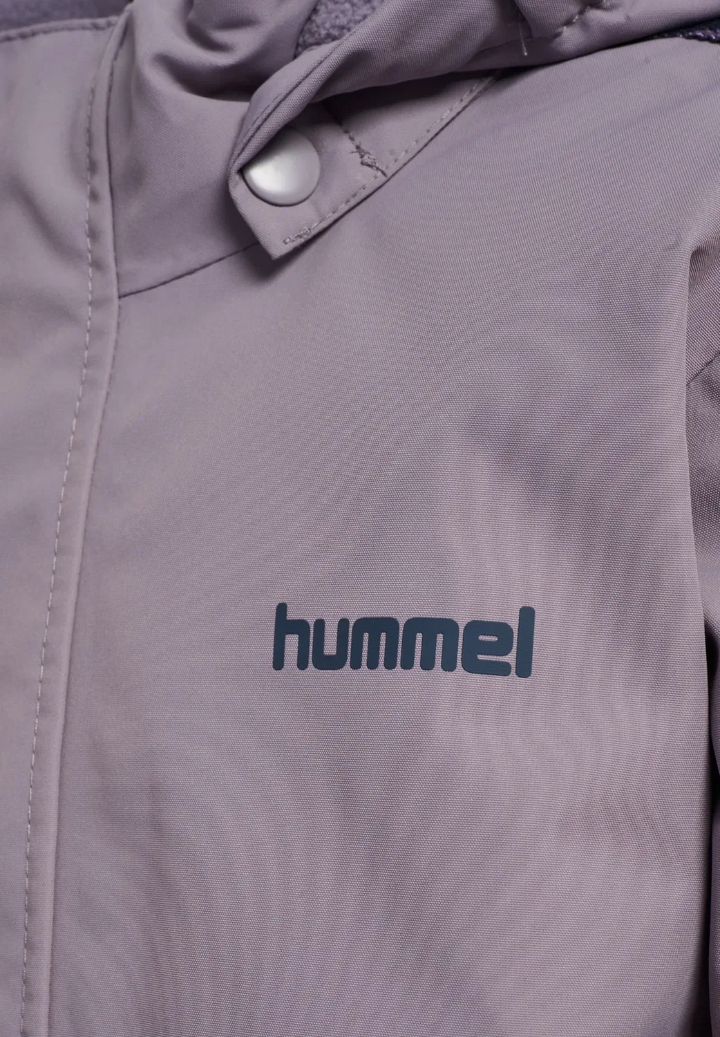 Куртка Hmljr chevron snow jacket wp 10k унисекс - зимняя куртка Hummel, Gray Ridge — фото 3