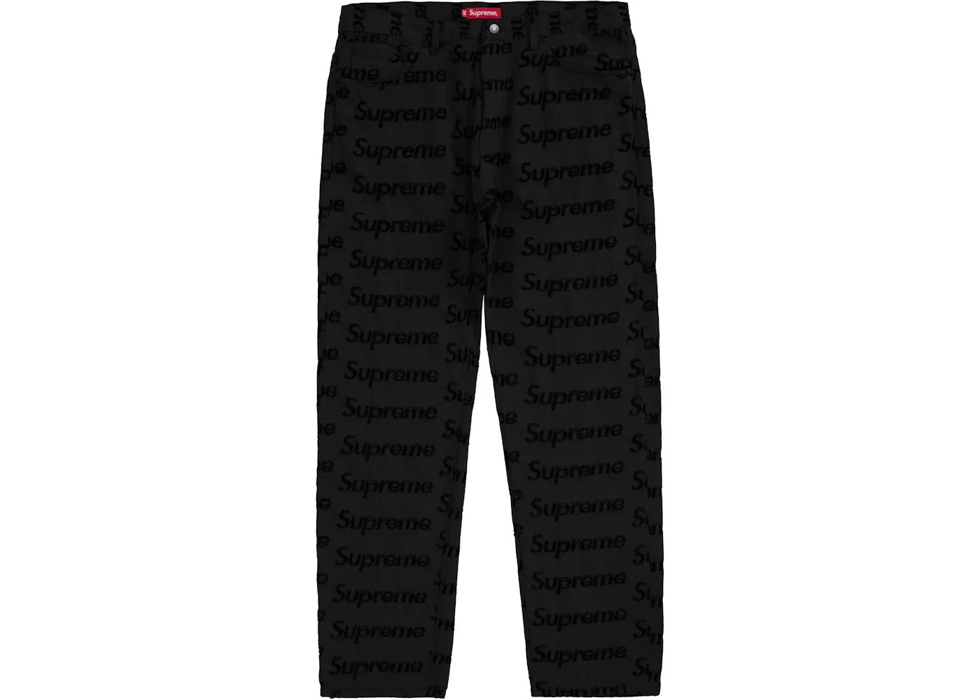 Мужские джинсы с потертостями Supreme Jean, Black