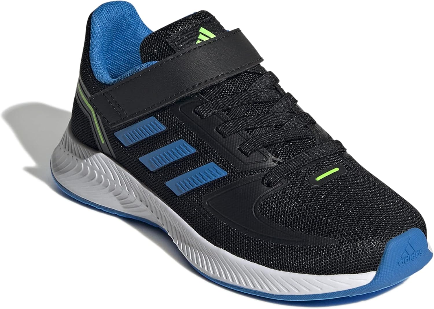 Кроссовки для бега adidas Unisex-Baby Runfalcon 2.0, белый/черный/синий — фото 2