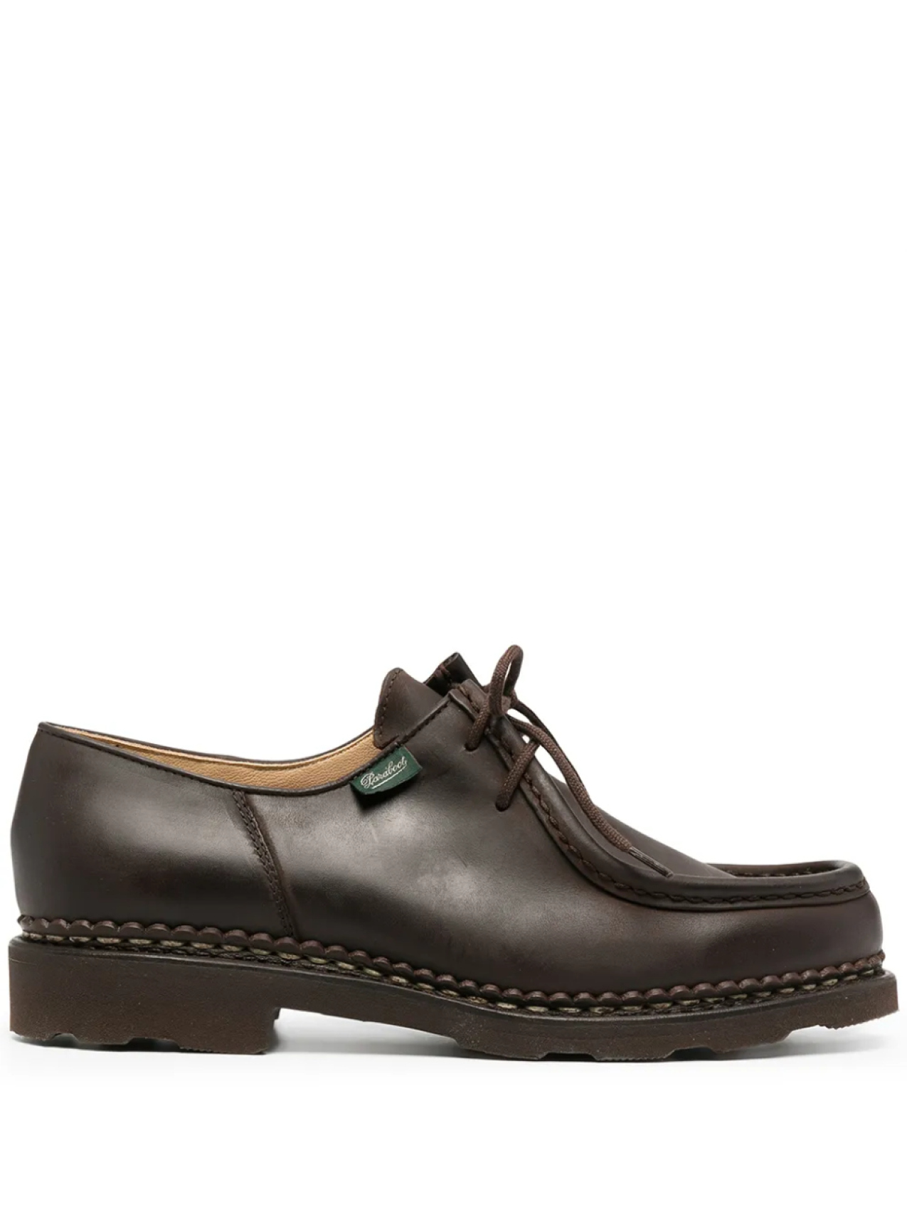 

Paraboot лоферы Michael на шнуровке, коричневый
