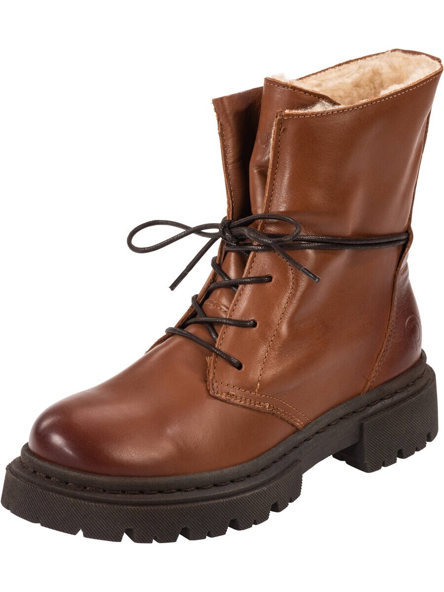 Ботинки Palado Lace-Up Ankle Boots Kasos Block, цвет Cognac