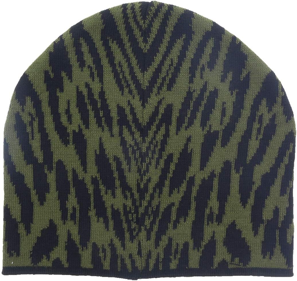 Шапка ROBERTO CAVALLI mens Army, Black/Military Green — фото 2