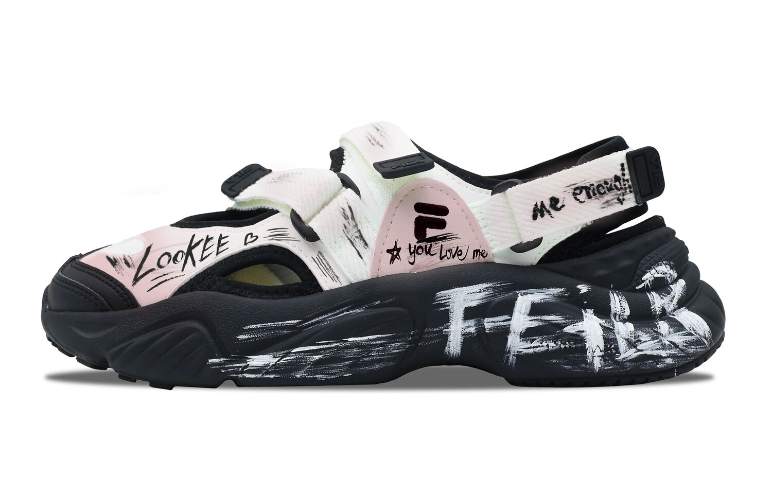 

Сандалии FILA Fusion River Trekking Shoes Women's White Pink