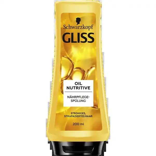

Schwarzkopf, Gliss Kur Oil, кондиционер для поврежденных волос, 200 мл