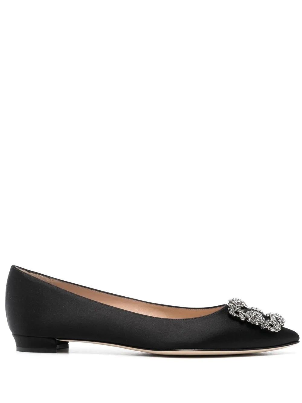 Балетки Hangisi Manolo Blahnik, черный