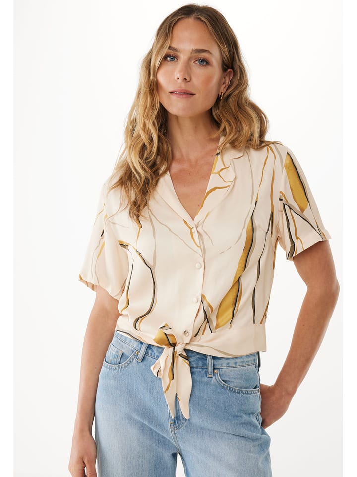 

Mexx Бежевая блузка