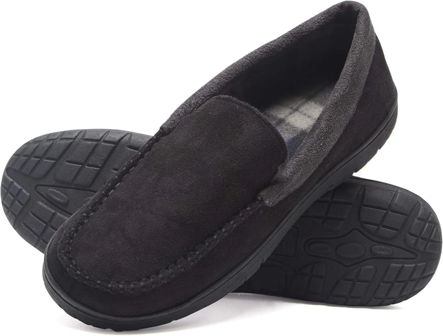 Мокасины мужские, Hanes, черный