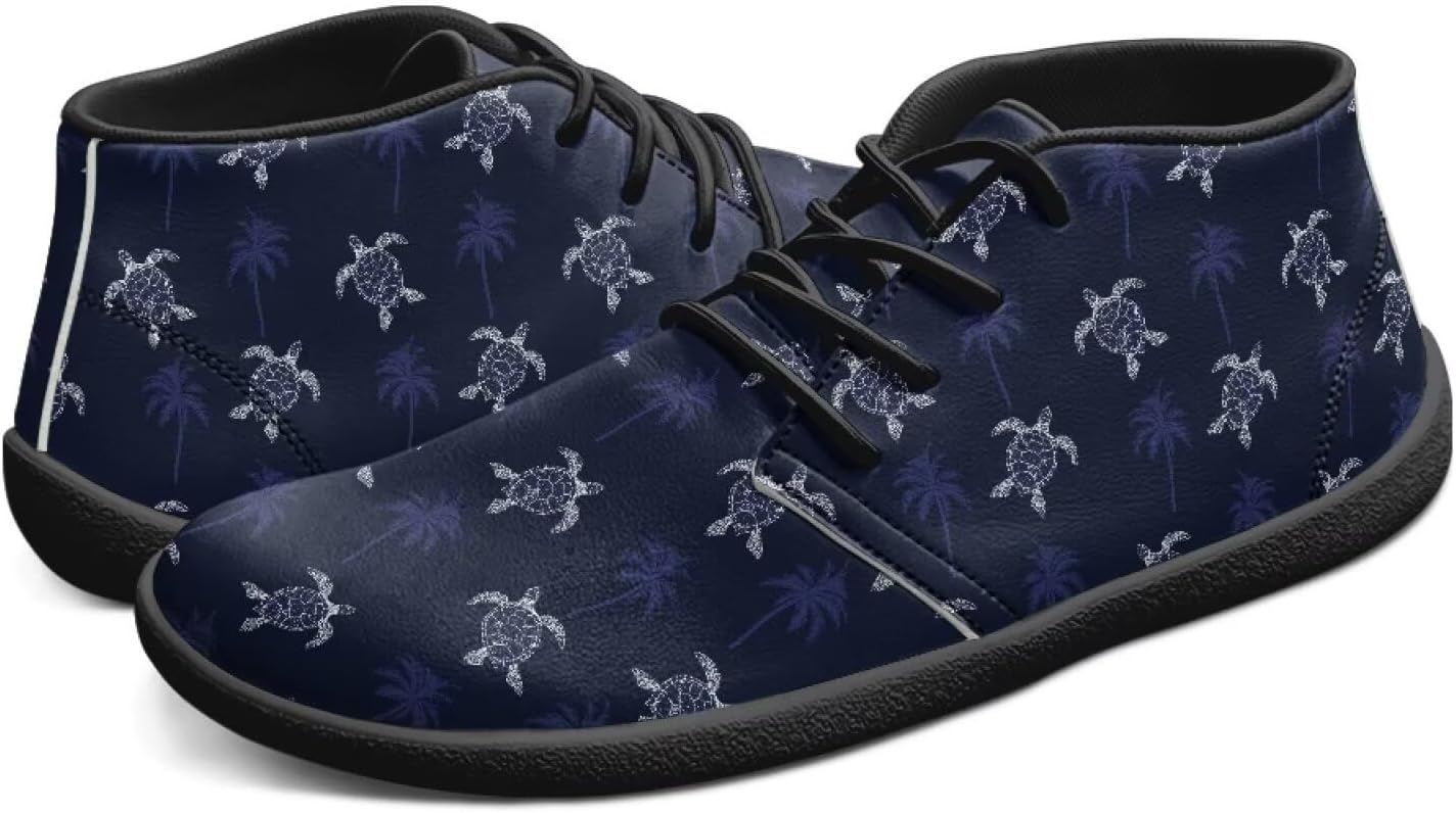 

Мужские кроссовки Tomeusey Wide Barefoot с низким верхом, минималистичные кроссовки с нулевым перепадом для тренировок, слипоны, Turtle Print