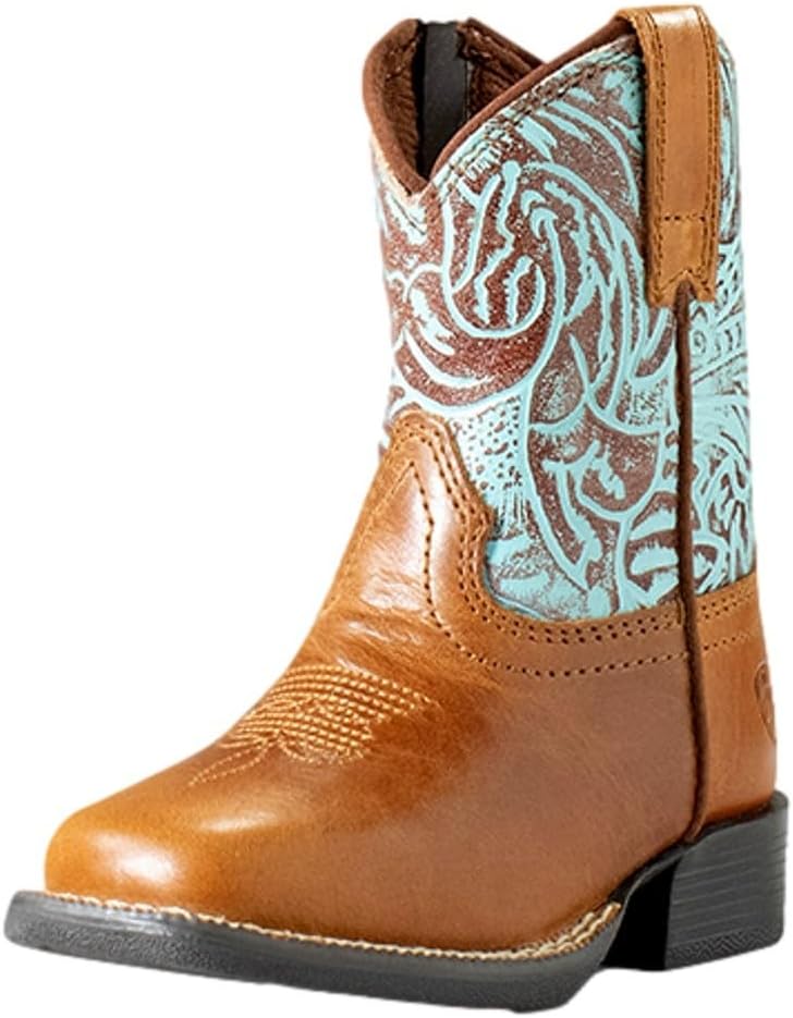 

Детские ботинки Ariat Lil' Stompers Briar Boots (размеры 4-7) - A441002402, Brown (Round Up)