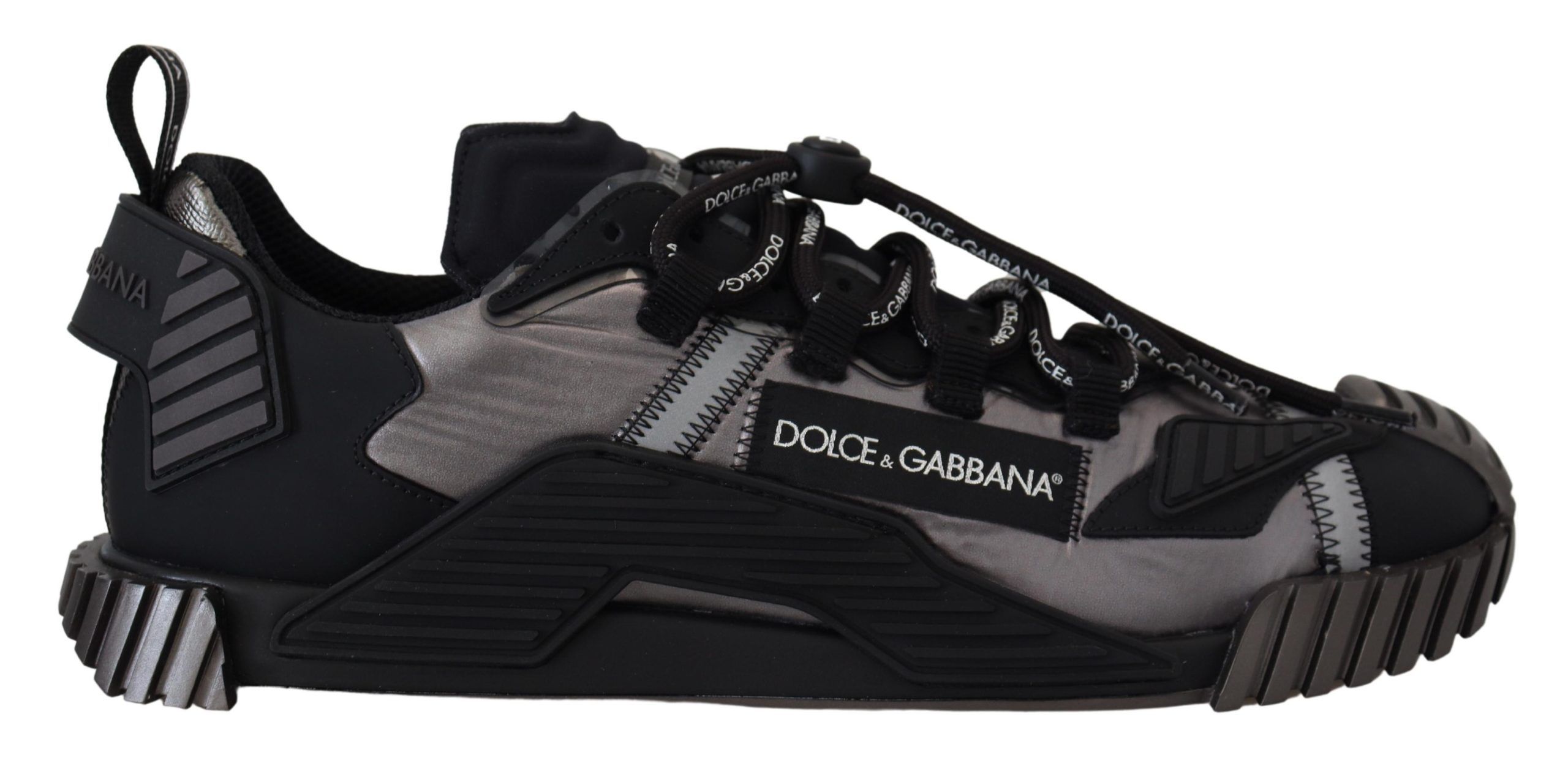 

Шикарные черные кроссовки NS1 на шнуровке Dolce & Gabbana