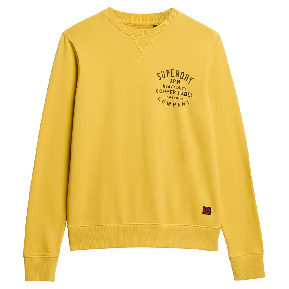 

Толстовка Superdry Copper Label Graphic, желтый